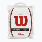 Owijki do rakiet tenisowych Wilson Pro Overgrip 12 szt. white