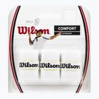 Owijki do rakiet badmintonowych Wilson Pro Overgrip Badminton 3 szt. white