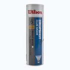 Lotki do badmintona Wilson Dropshot 6 Tube 6 szt. bright white