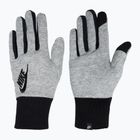 Rękawiczki do biegania damskie Nike Club Fleece grey heather/black/black