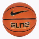 Piłka do koszykówki Nike Elite Championship 8P 2.0 Deflated amber/black/metallic gold/black rozmiar 7