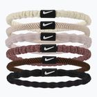 Gumki do włosów Nike Flex Hair Tie 6 szt. sail/lt orewood brn/white