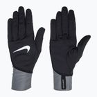 Rękawiczki do biegania męskie Nike Pacer Midweight RG black/smoke grey/silver