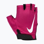 Rękawiczki treningowe damskie Nike Gym Essential FG 2.0 vivid pink/black/white