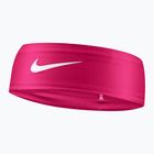 Opaska na głowę Nike Dri-Fit Fury Classic Headband vivid pink/white/white