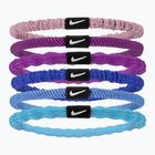 Gumki do włosów Nike Flex Hair Tie 6 szt. elemental pink/bold berry/white