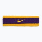 Opaska na głowę Nike Swoosh Headband university gold/court purple/university gold