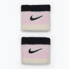 Frotki na nadgarstki Nike Swoosh Wristbands pink foam/coconut milk/black