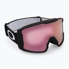 Gogle narciarskie Oakley Line Miner M matte black/prizm snow hi pink iridium