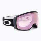 Gogle narciarskie Oakley Flight Tracker M matte black/prizm snow hi pink