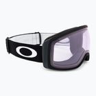 Gogle narciarskie Oakley Flight Tracker M matte black/prizm snow clear