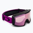 Gogle narciarskie Oakley Line Miner M matte ultra purple/prizm snow hi pink irridium