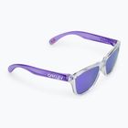 Okulary przeciwsłoneczne dziecięce Oakley Frogskins XXS clear/prizm violet