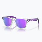 Okulary przeciwsłoneczne dziecięce Oakley Frogskins XXS clear/prizm violet