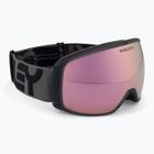 Gogle narciarskie Oakley Flight Tracker L matte b1b forged iron/prizm rose gold iridium