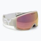 Gogle narciarskie Oakley Flight Tracker M matte b1b cool grey/prizm rose gold iridium