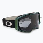 Gogle rowerowe Oakley Airbrake MTB black green colorshift/light grey