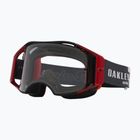 Gogle rowerowe Oakley Airbrake MTB Troy Lee Designs rwb stars/clear