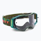 Gogle rowerowe Oakley Airbrake MTB Troy Lee Designs pixel/prizm low light