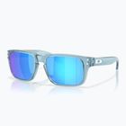 Okulary przeciwsłoneczne dziecięce Oakley Holbrook XXS transparent stonewash/prizm sapphire
