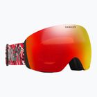 Gogle narciarskie Oakley Flight Deck L red eddie/prizm snow torch iridium