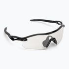 Okulary przeciwsłoneczne Oakley Radar Plate polished black/clear to black irid photochromic