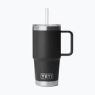 Kubek termiczny YETI Rambler Straw 739 ml black