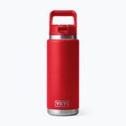 Butelka termiczna YETI Rambler Straw 769 ml rescue red