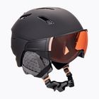 Kask narciarski Salomon Mirage black/rose gold solar
