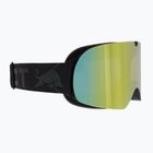 Gogle narciarskie Red Bull SPECT Soar matt black/dk anthr grey/yellow mirr/ yell snow