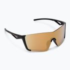 Okulary przeciwsłoneczne Red Bull Spect Backra matt black/smoke with gold mirror