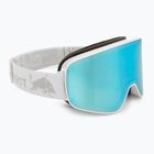 Gogle narciarskie Red Bull SPECT Rush white/ice blue snow/smoke with blue mirror