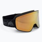 Gogle narciarskie Red Bull SPECT Rush Photo black/brown with gold chrome x