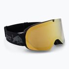Gogle narciarskie Red Bull SPECT Soar Photo black/brown with gold chrome x