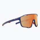 Okulary przeciwsłoneczne Red Bull SPECT Kraft blue/brown with red mirror