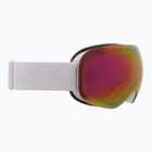 Gogle narciarskie Red Bull Spect Bent matt white/red with pink purple mirror