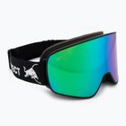 Gogle narciarskie Red Bull SPECT Rush matt black/brown with green mirror