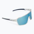 Okulary przeciwsłoneczne Red Bull SPECT Daft grey clear/smoke with blue mirror