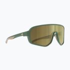 Okulary przeciwsłoneczne Red Bull SPECT Froth matt olive/ smoke with gold mirror