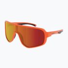 Okulary przeciwsłoneczne Red Bull SPECT Froth matt neon orange/ brown with red mirror
