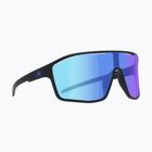 Okulary przeciwsłoneczne Red Bull SPECT Daft Pro X black/ photochromic with blue mirror