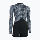 Pianka do pływania damska ION Amaze Shorty 2.0 mm Back Zip black flowers