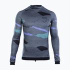 Longsleeve do pływania męski ION Lycra Maze dark collage