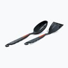 Zestaw turystyczny Gsi Outdoors Pack Spoon/Spatula black/orange