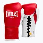 Rękawice bokserskie Everlast Powerlock OG Pro Fight red/white