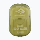 Mydło w listkach Sea To Summit Trek & Travel Pocket Body Wash 50 szt. green