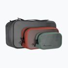 Zestaw organizerów Sea To Summit Hydraulic Packing Cube 3 szt. picante/laurel wreath/jet black