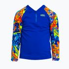 Longsleeve do pływania dziecięcy Funky Trunks Zippy Rash Vest mixed mess