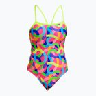 Strój pływacki jednoczęściowy damski Funkita Single Strap One Piece curly wurly