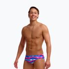 Slipy pływackie męskie Funky Trunks Classic Brief colour cutaway